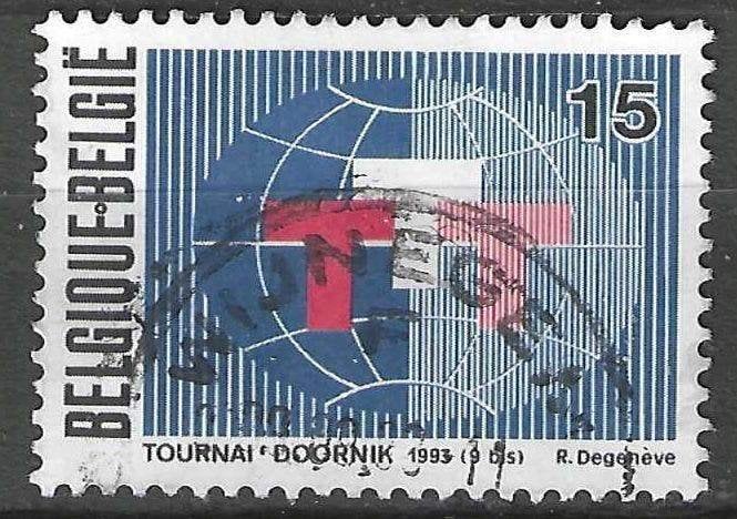Belgique 1993 - Yvert/OBP 2517 - Tissage de tapi à Tou (ST), Envoi, Affranchi, Oblitéré, Art