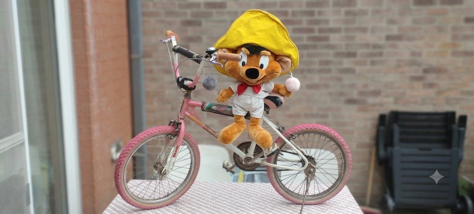Vintage poppen MR OIZO EN SPEEDY GONZALES   BMX EAGLE SUPER, Ophalen, Pop