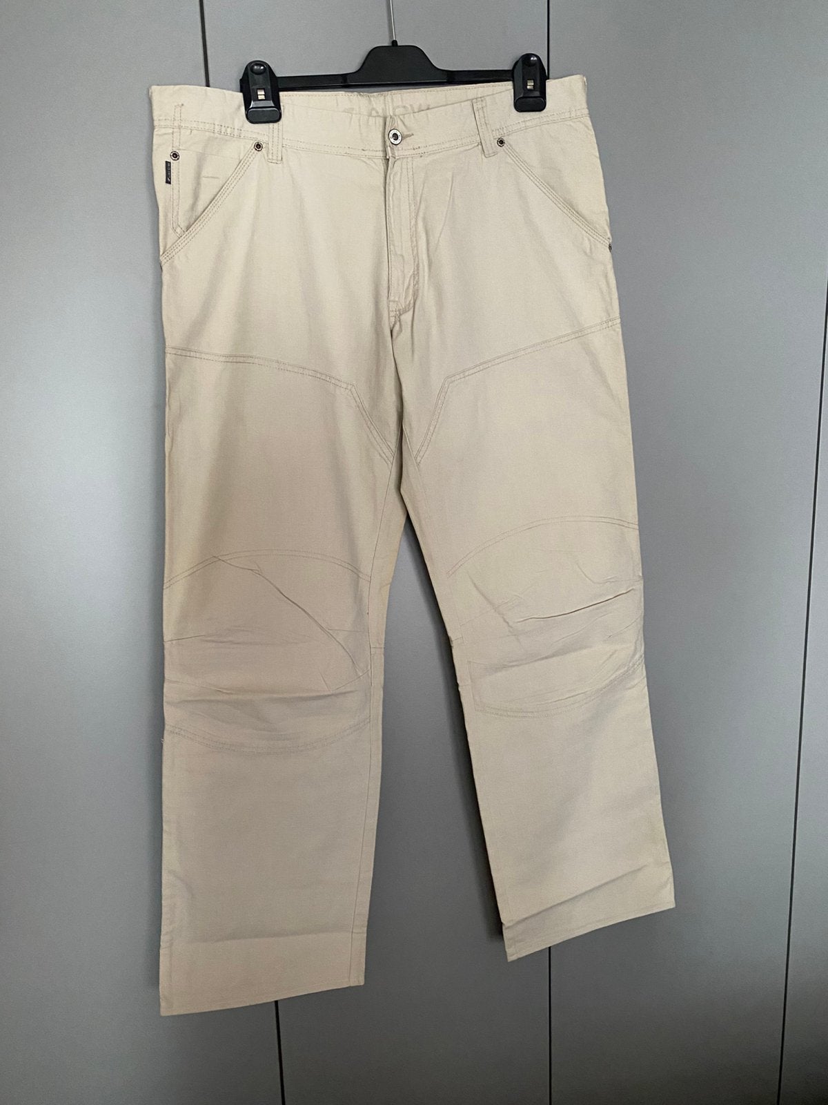 Pantalon beige clair taille 40/36, Enlèvement, Comme neuf, Beige