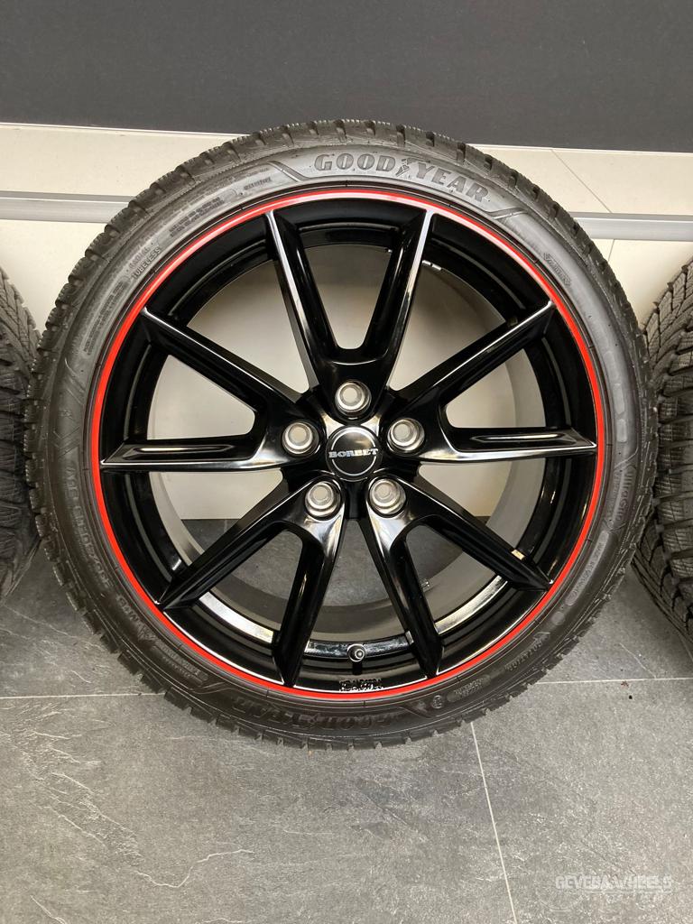 18” Honda Civic sport velgen winterbanden 5x114.3 235/40/18, Auto-onderdelen, 18 inch, Gebruikt, -, -