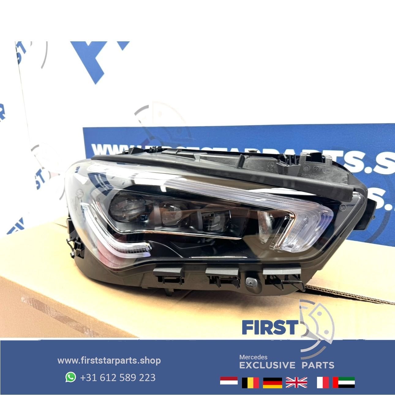 A1189063201 W118 CLA 35 45 AMG LED KOPLAMP MULTIBEAM RECHTS