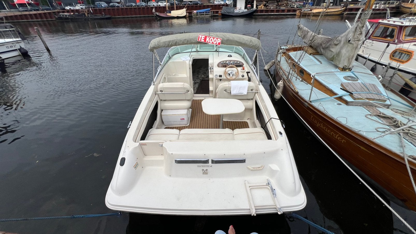 Sea ray 215 expres cruiser, Watersport en Boten, Ophalen, Zo goed als nieuw, Sea Ray