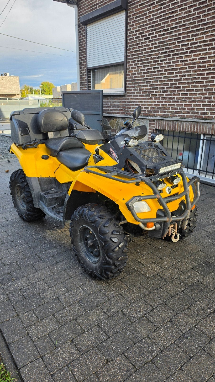 can am outlander 800 max 2007, Motoren, 2 cilinders, 800 cc