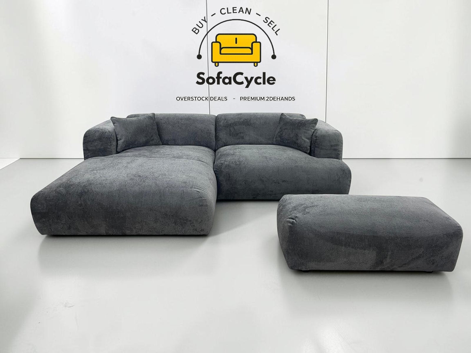 Japandi Stijl Nieuwe Hoekzetel - Levering / SofaCycle, Huis en Inrichting, Ophalen of Verzenden
