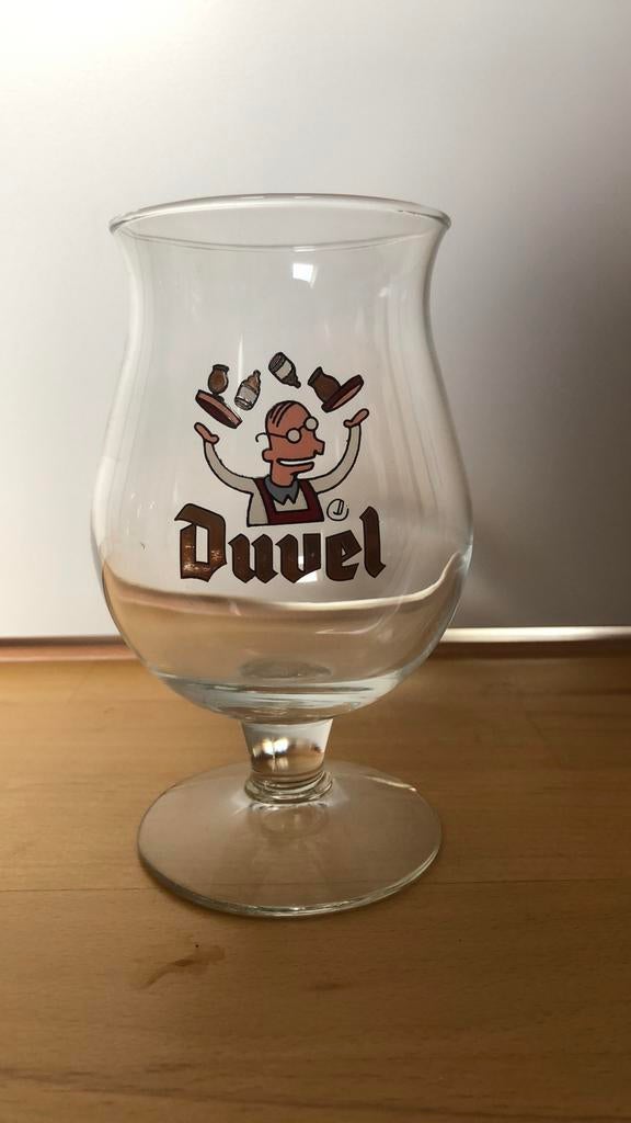 Duvel glas ober Nederlands jaarglas 2000, Ophalen of Verzenden, Nieuw, Bierglas
