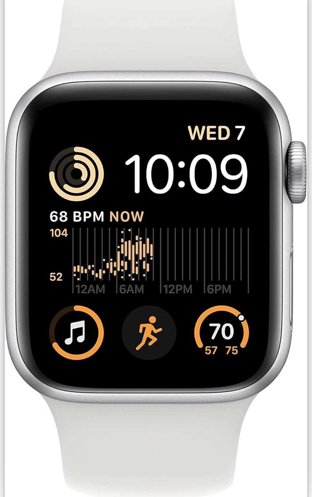 Apple iWatch SE (2nd gen) 40mm silver grijs, Handtassen en Accessoires, Smartwatches, Ophalen of Verzenden, Zo goed als nieuw