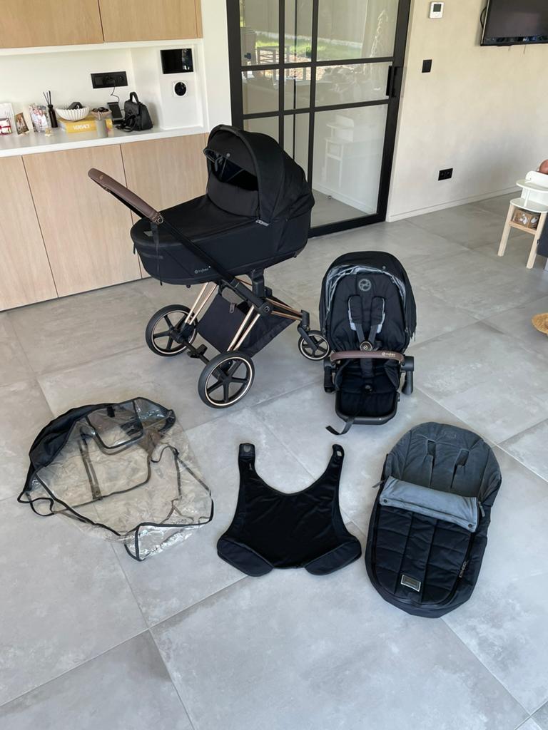 Cybex Priam 4 met toebehoren, nieuwstaat!, Ophalen, Zo goed als nieuw
