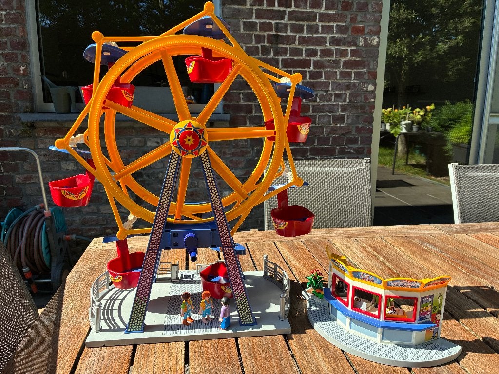 Playmobil kermis reuzenrad, Ophalen, Gebruikt, Complete set