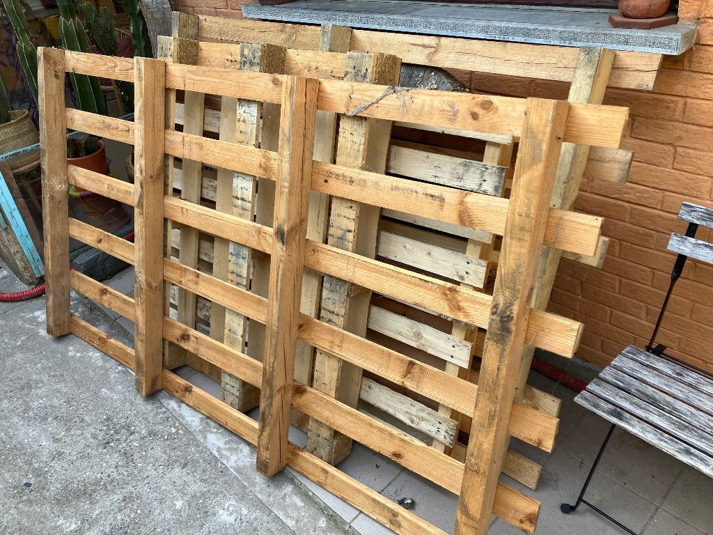Paletten, Ophalen