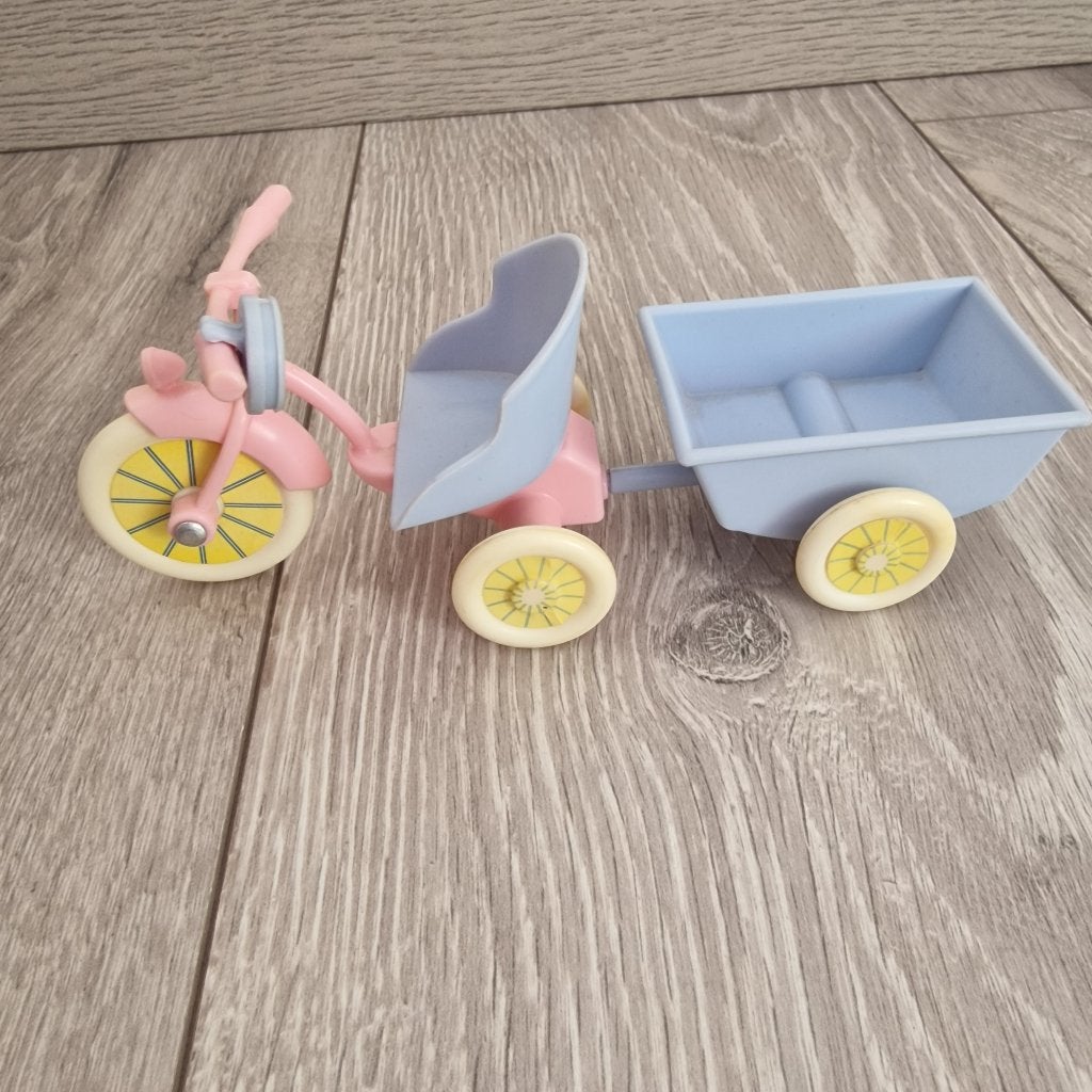 Mattel Heart Family Tricycle Driewieler, Kinderen en Baby's, Ophalen of Verzenden, Zo goed als nieuw, Poppenhuis