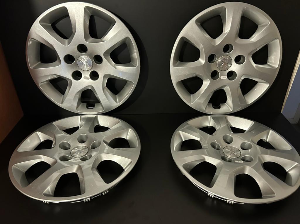 4 enjoliveurs d’origine Peugeot 308 508 5008 16", Enlèvement ou Envoi, Comme neuf