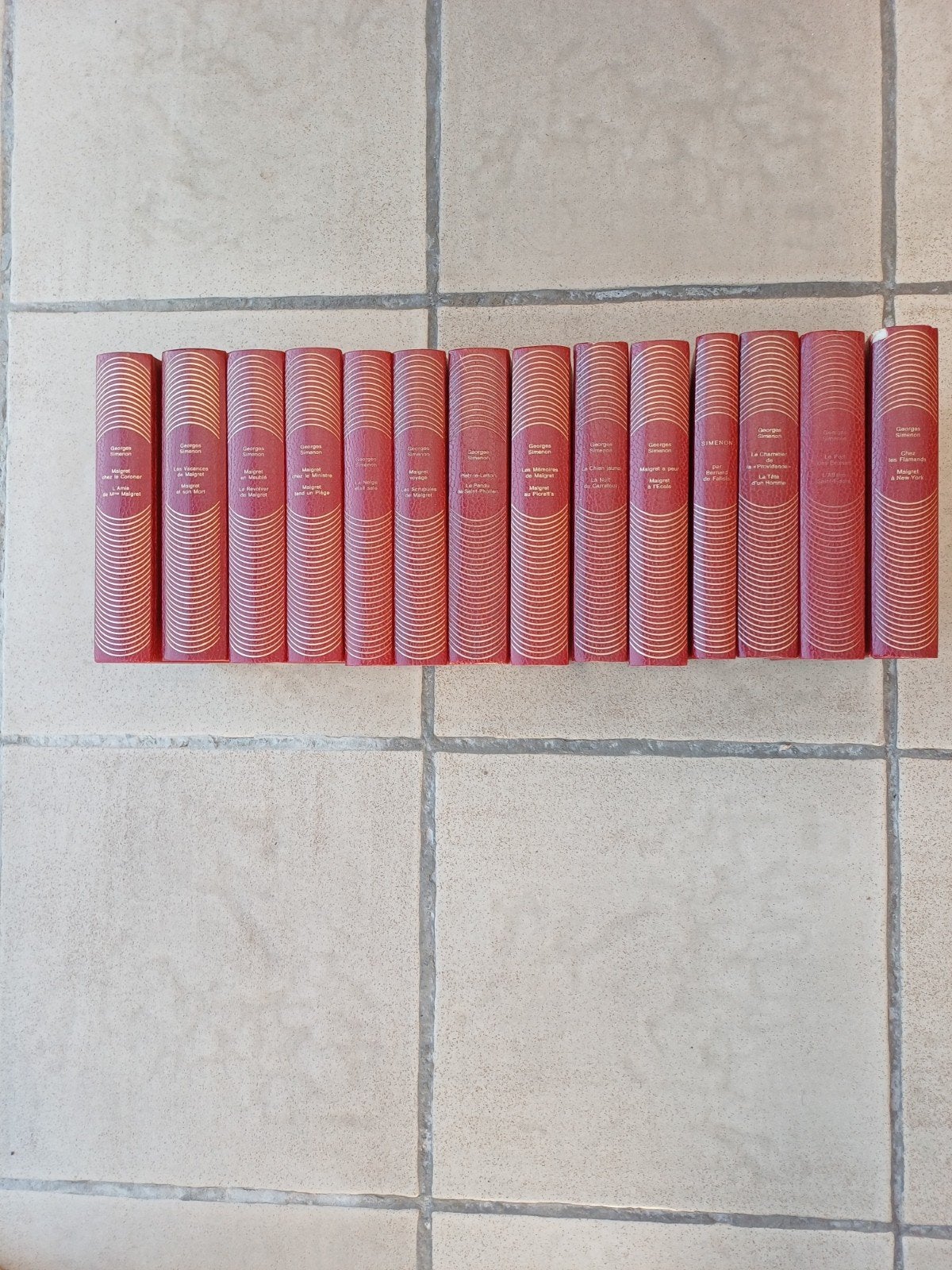 14 livres George's simenon,  année 1970, Livres, Encyclopédies, Enlèvement ou Envoi