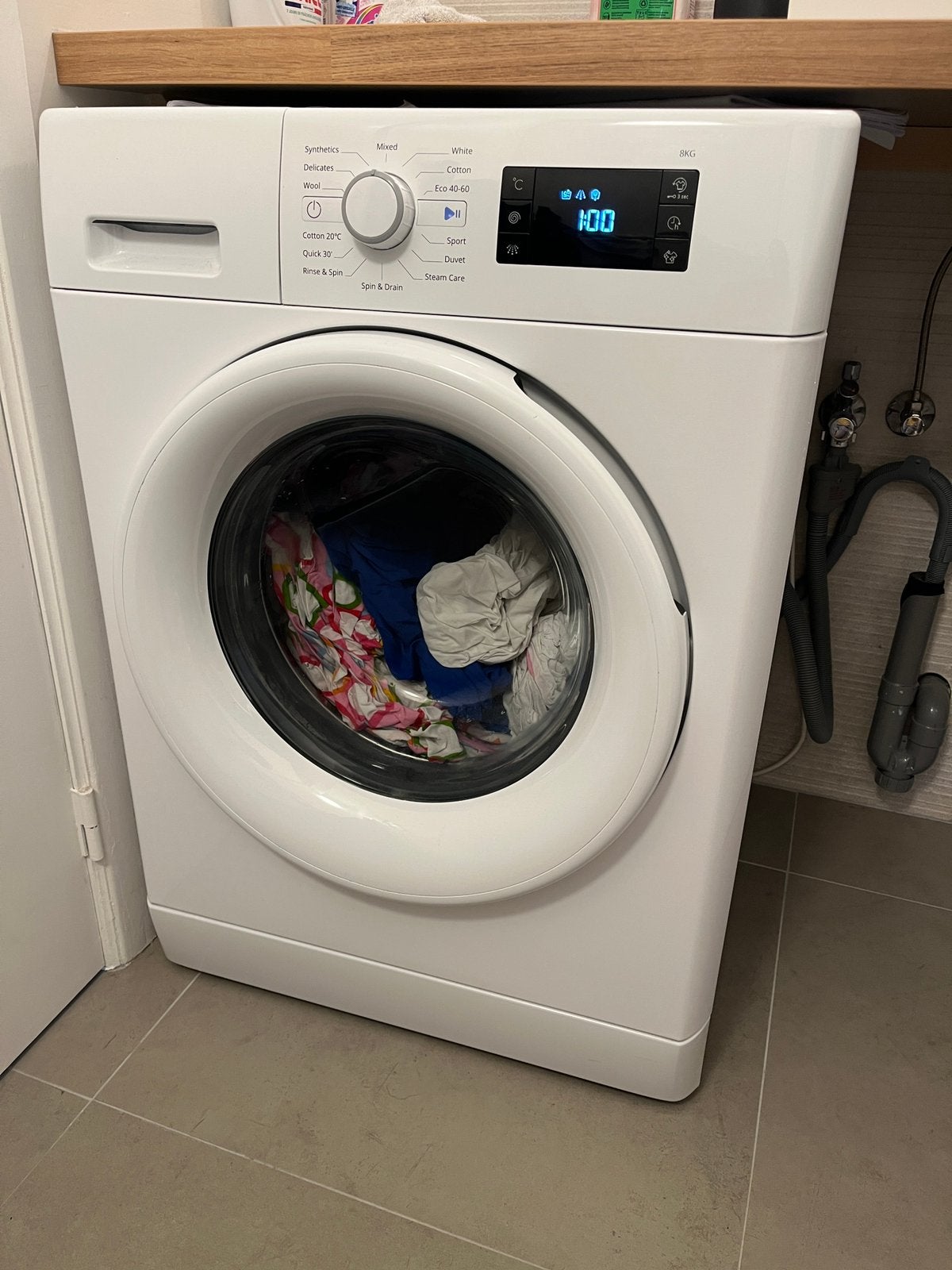 Lava-linge IKEA 500, 8 kg, 1200 à 1600 tours, Comme neuf, Chargeur frontal, Enlèvement