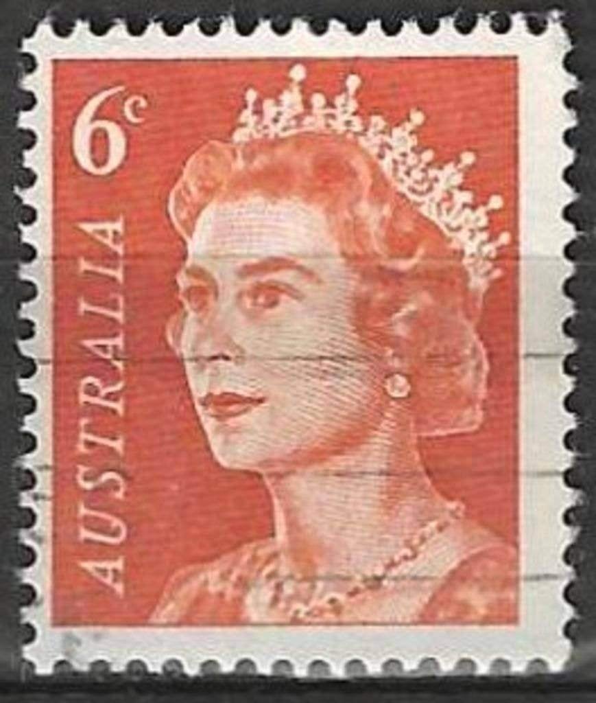 Australie 1966/1970 - Yvert 323B - Koningin Elisabeth II(ST), Verzenden, Gestempeld