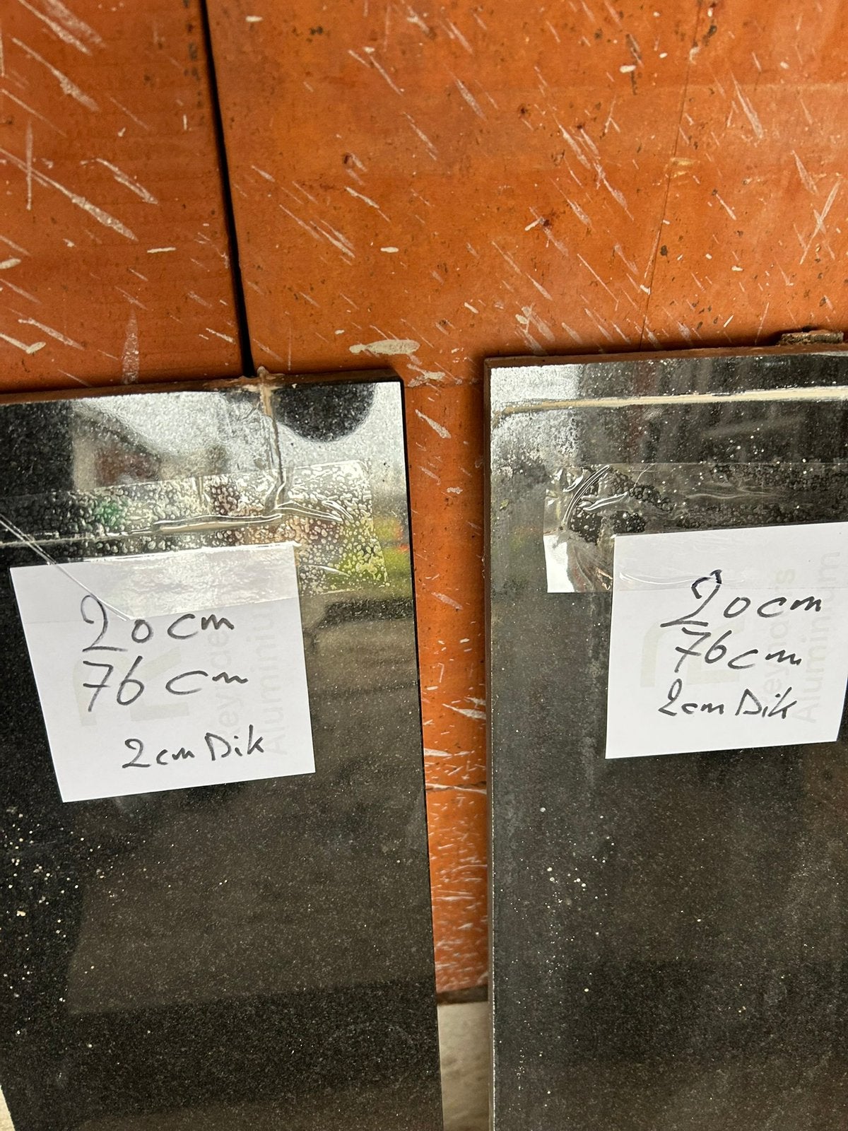 Graniet tabletten, Doe-het-zelf en Bouw, Tegels, Ophalen, Gebruikt, Hardsteen, Overige typen