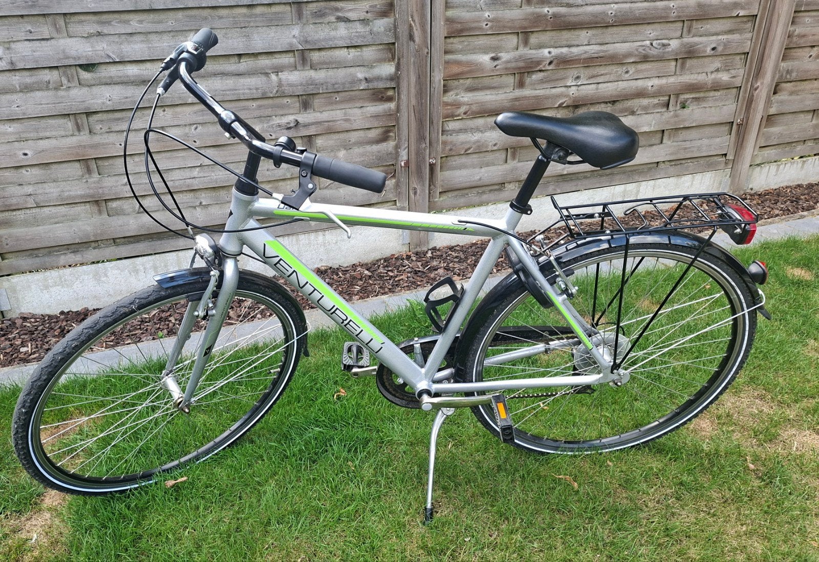 heren fiets venturelli, Ophalen