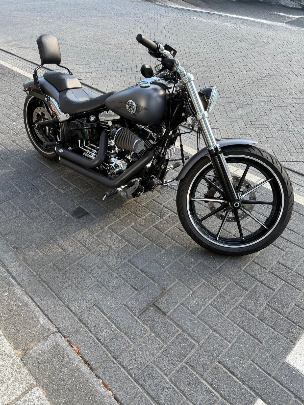 HD Breakout 2015, Permis Moto A, Occasion, Plus de 35 kW, Chopper
