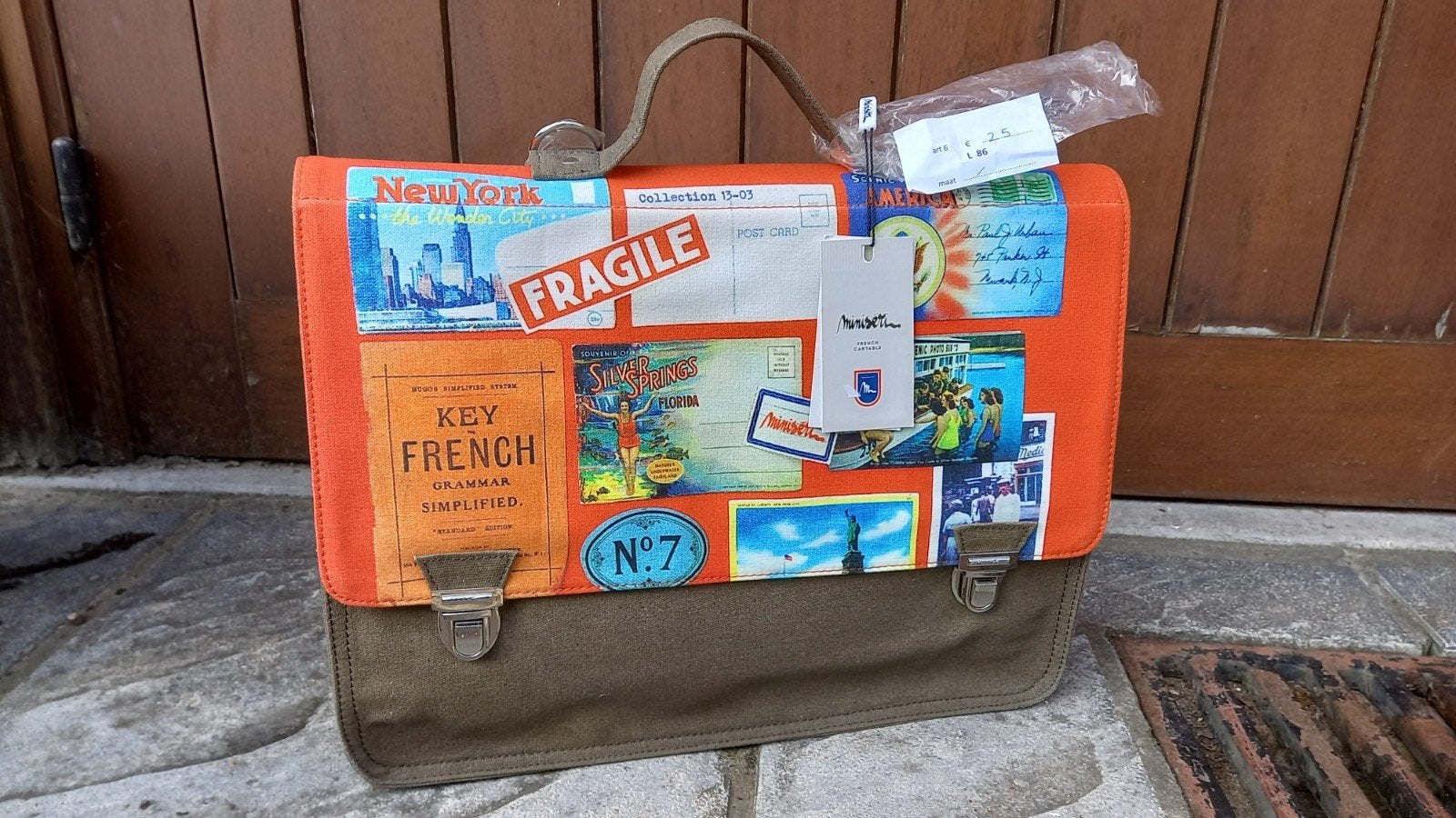 rugzak miniseri french cartable, Handtassen en Accessoires, Ophalen, Nieuw