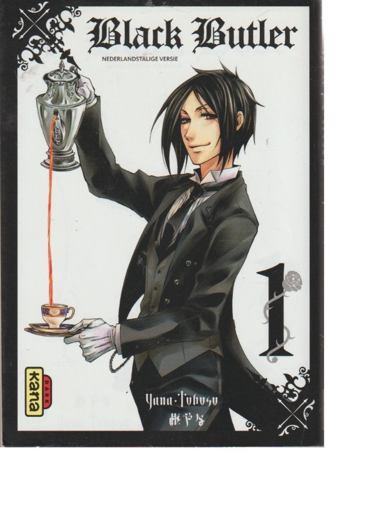 Strip - Black Butler-vier nederlandstalige strips-Volledig., Boeken, Verzenden