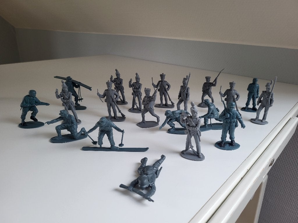 speelgoed soldaten 18 stuks, Ophalen of Verzenden