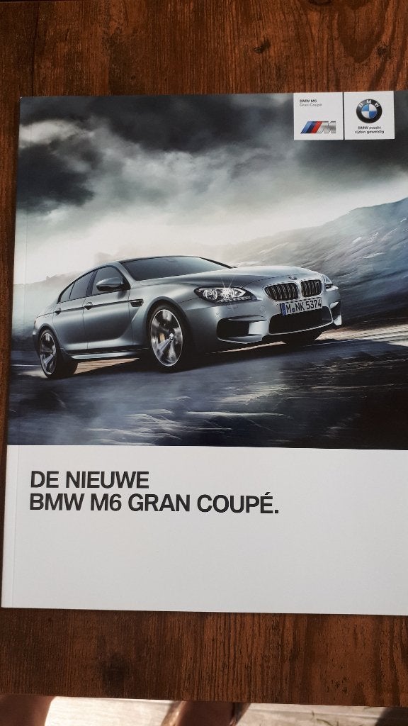 BMW  M6 GRAN  COUPE    2013, Ophalen of Verzenden, Nieuw, BMW