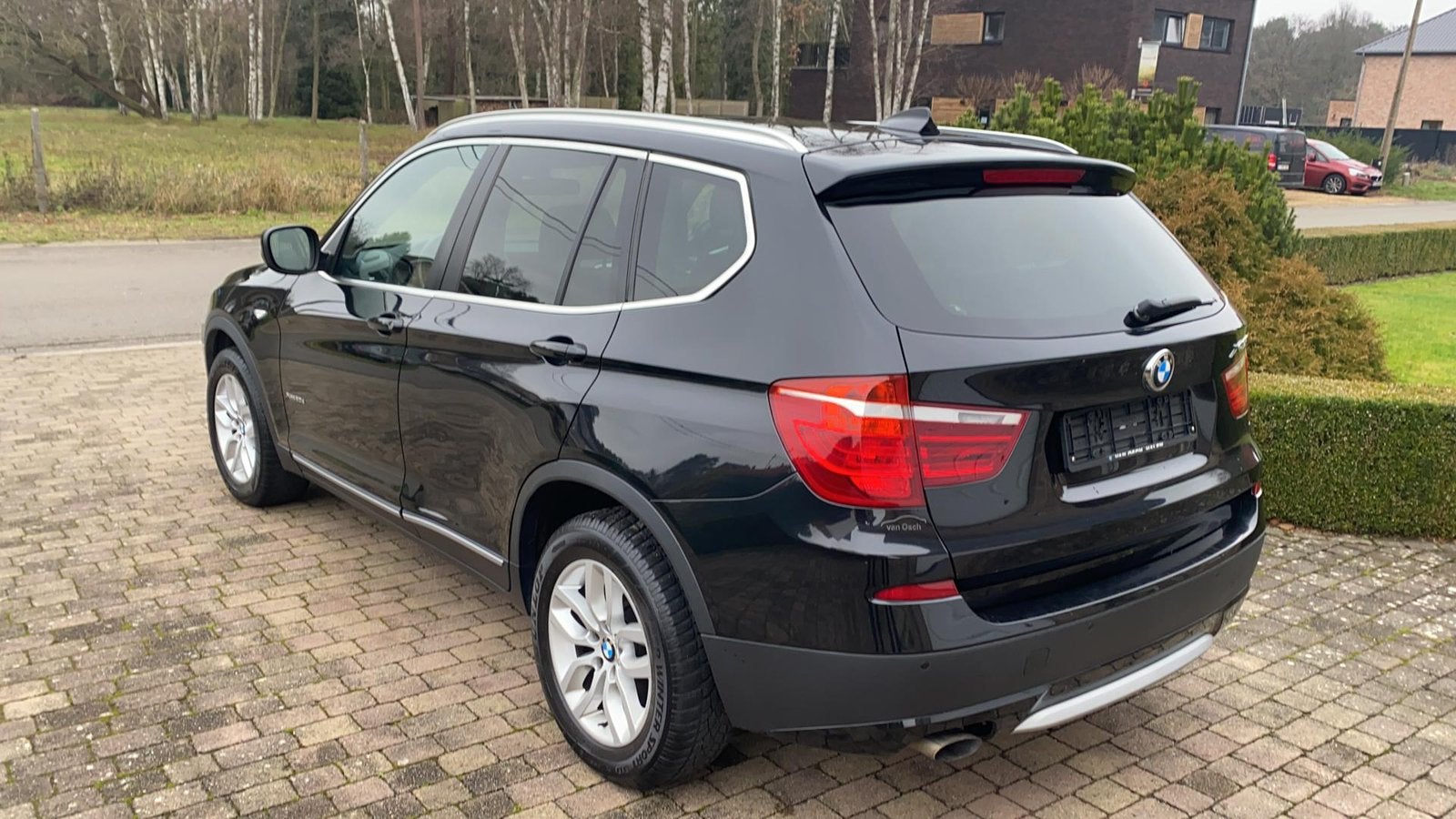 BMW X3 xdrive20D, Auto's, Automaat, Euro 5, Zwart, 4 cilinders