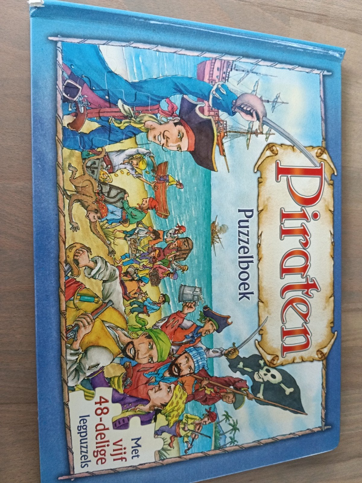 Piraten Puzzelboek, Ophalen