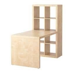 Bureau Expedit en Kallax Ikea berken, Maison & Meubles, Bureaux, IKEA, Enlèvement