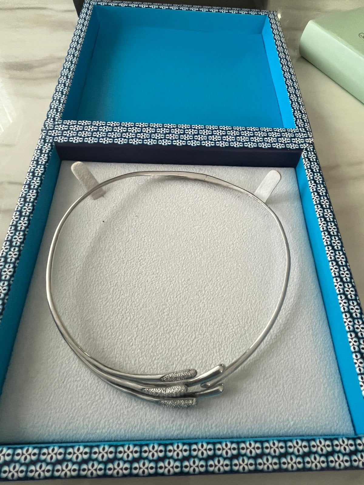 Zilveren collier 925, Ophalen of Verzenden, Zo goed als nieuw