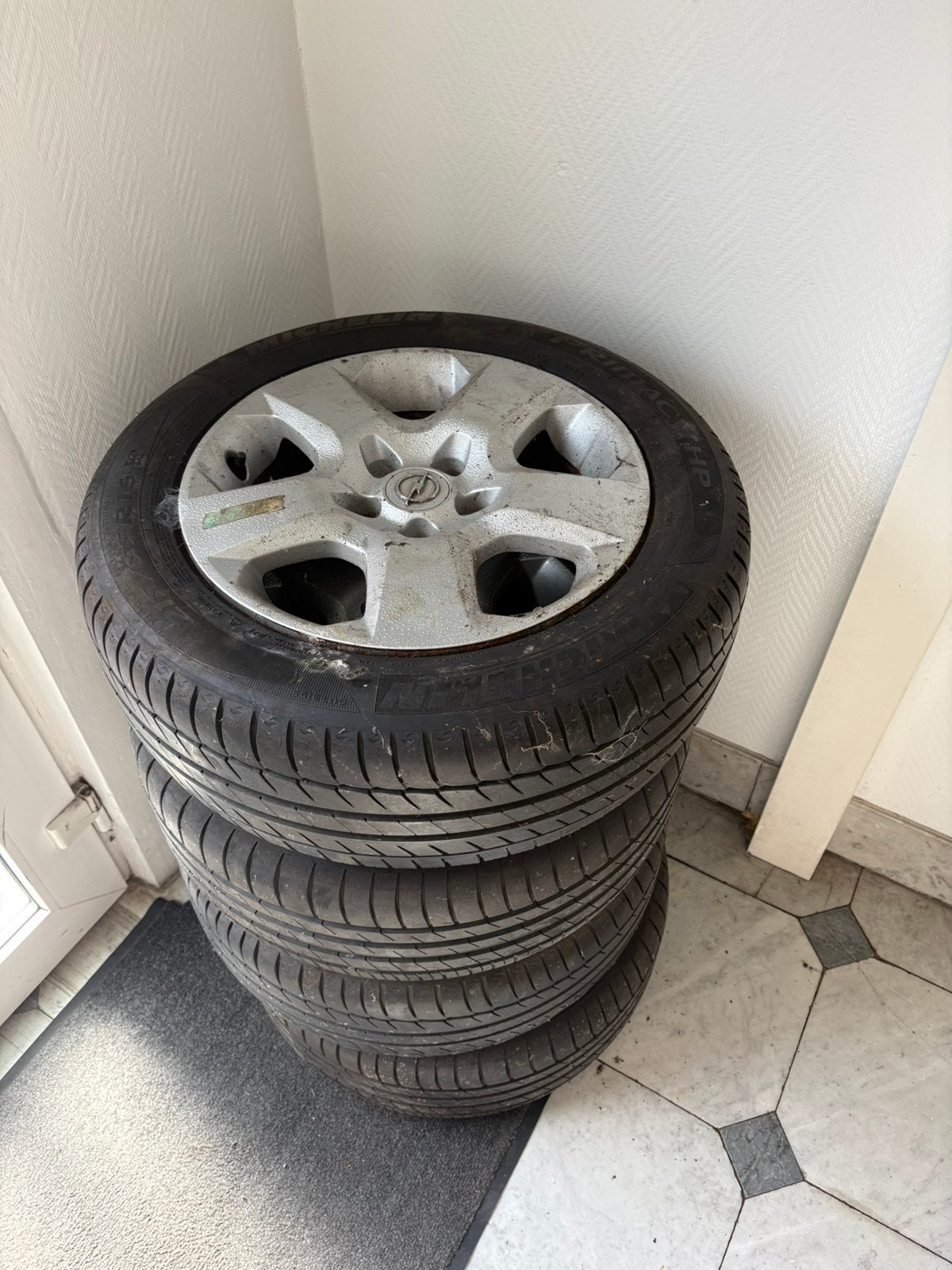 4 ROUES COMPLÈTES – PNEUS + JANTES TÔLE 215/55 R16, Autos : Pièces & Accessoires, Pneus & Jantes, Neuf, Pneus et Jantes, 215 mm