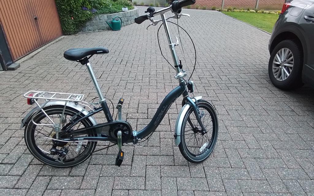 Plooifiets - Vouwfiets., Vitesses, Frein sur jante, Comme neuf, Enlèvement