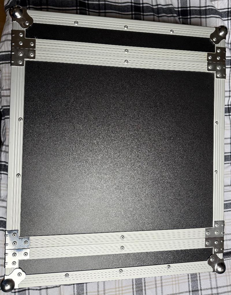 JV Case 19 inch rack 4U 450mm met 8x stekkerblok, Enlèvement, Comme neuf, Autres instruments, Flight case