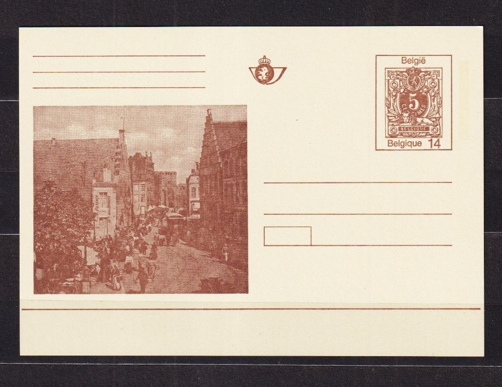 België 1991 Geïllustreerde briefkaarten BK43 **, Verzenden, Postfris, Postfris