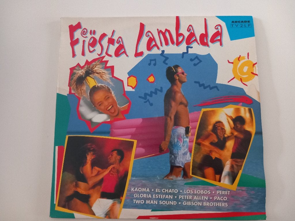 Vinyl 2LP Fiësta Lambada latin funk pop soul zomer dansfeest, Cd's en Dvd's, Vinyl | Verzamelalbums, Ophalen of Verzenden, 12 inch