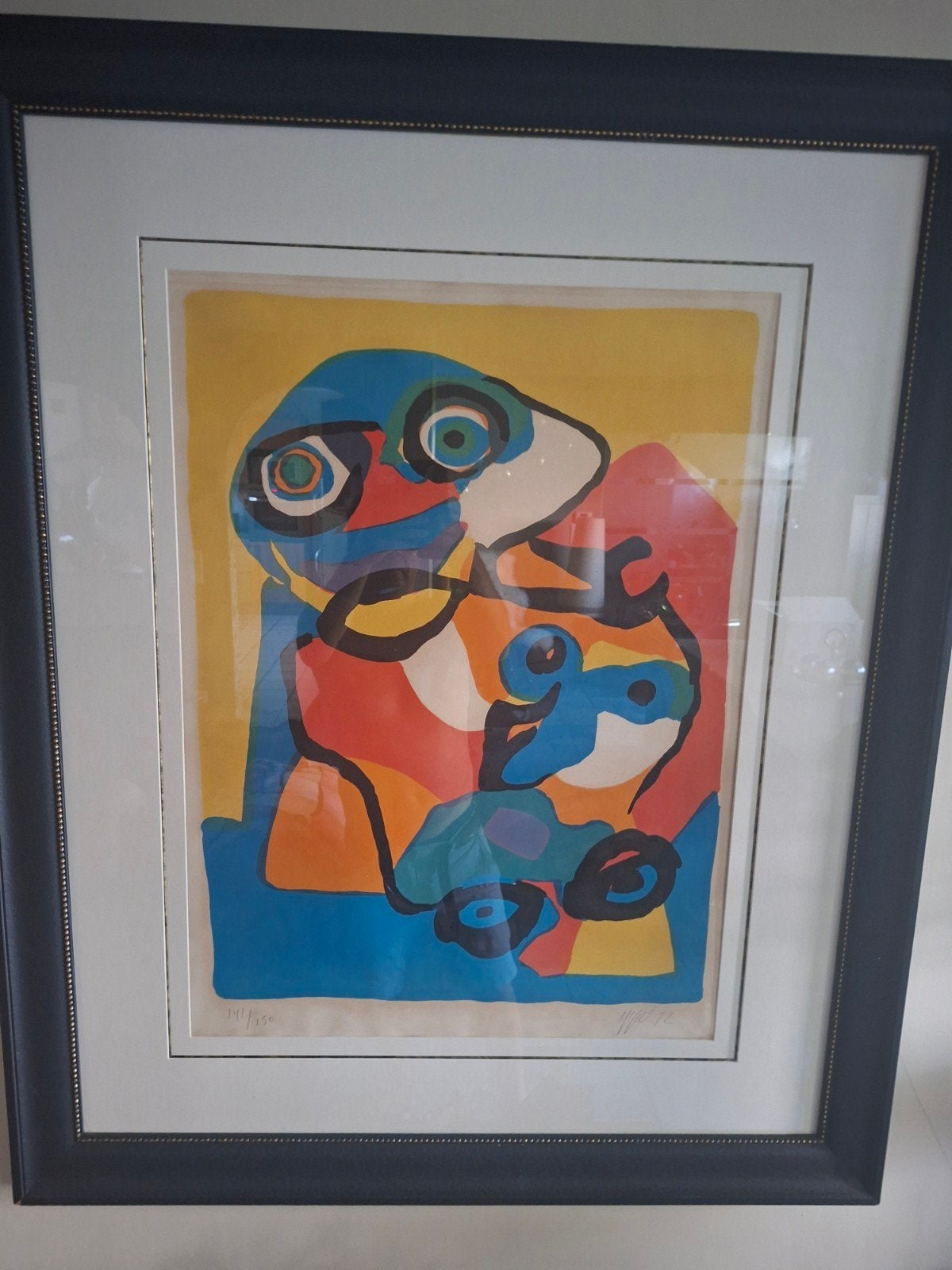 Litho van karel appel, Ophalen