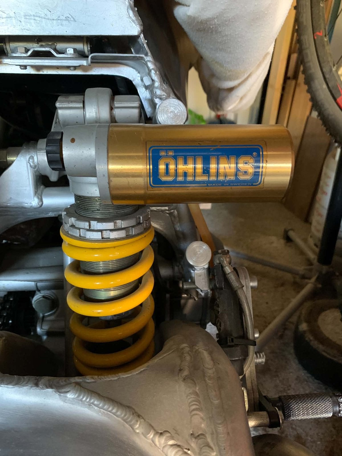Ohlins schokdemper Aprilia RSV mille of Tuono, Motoren, Particulier