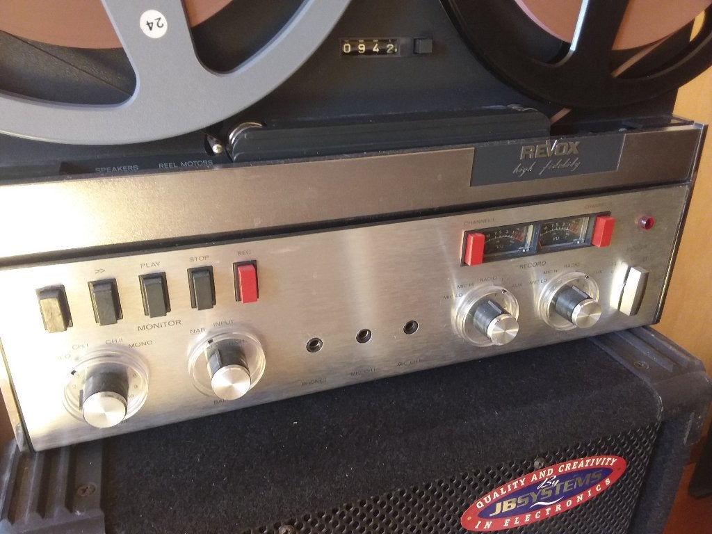 Revox a77 in zeer goede staat 4-track, Enlèvement, Magnétophone