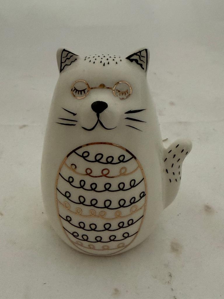 Schattig decoratief kattenbeeldje, Collections, Statues & Figurines, Neuf, Animal, Enlèvement ou Envoi