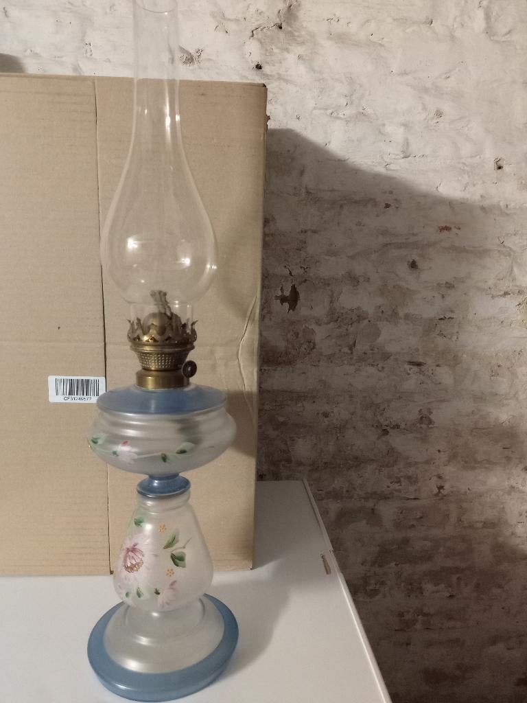 Oude olielamp, Antiek en Kunst, Ophalen