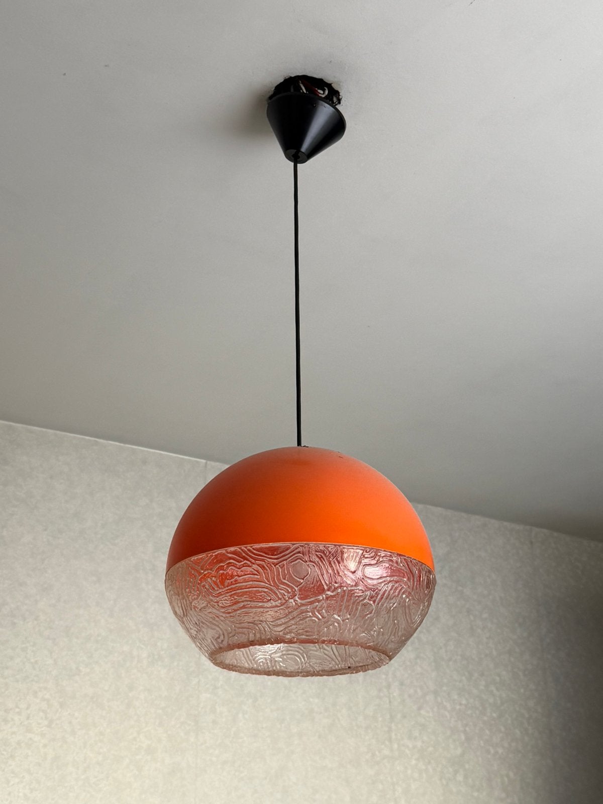 Retro hanglamp, Ophalen, Gebruikt