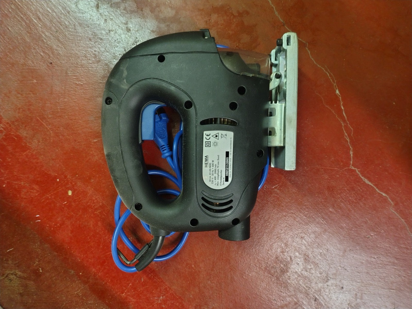 Scie sauteuse électrique HEMA, NEUVE, Neuf, 600 à 1200 watts, 30 à 70 mm, Enlèvement