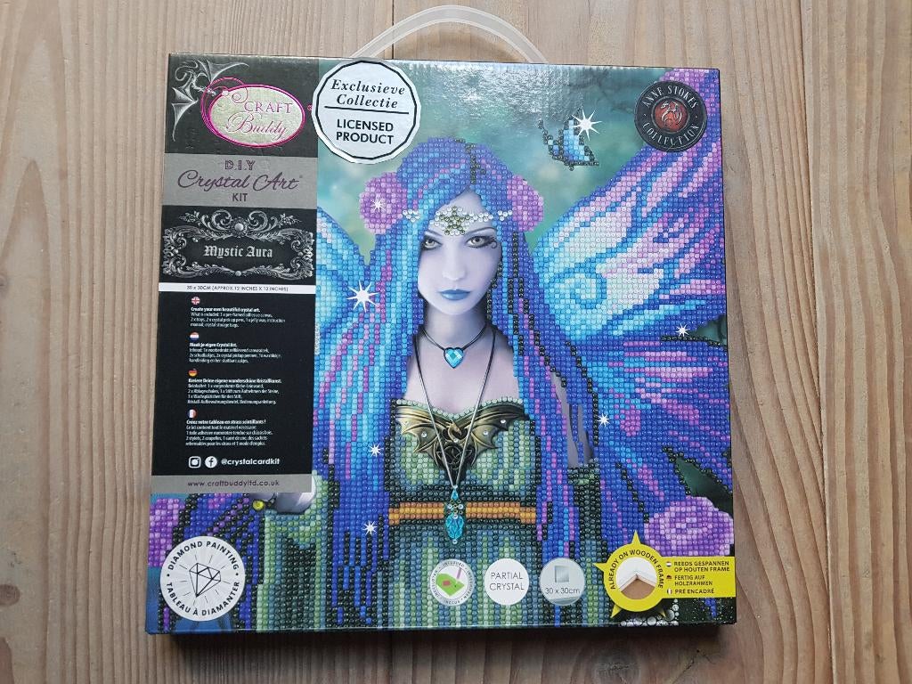 Cristal Art kit “Mystic Aura”, Ophalen