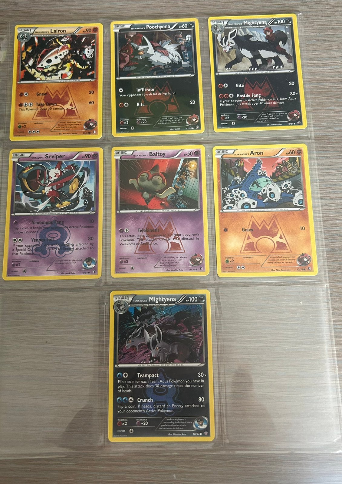 Zeldzame pokemon kaarten Double Crisis, Hobby en Vrije tijd, Ophalen of Verzenden, Zo goed als nieuw, Meerdere kaarten