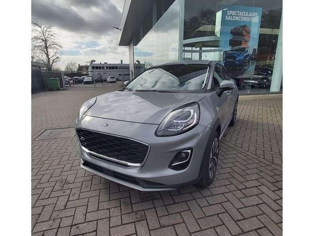 Ford Puma Ecoboost mHEV Titanium OC2312 *72493*, Auto's, Ford, Puma, Zwart, Overige kleuren, Handgeschakeld