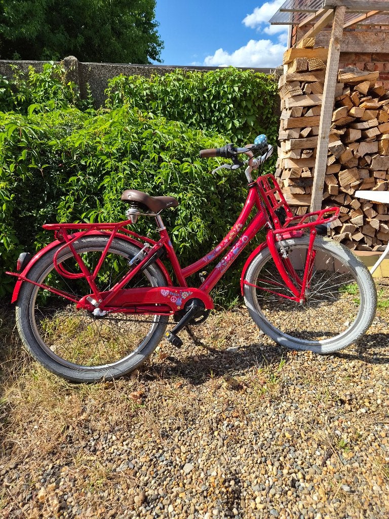Meisjesfiets - merk BikeFun (maat 24 inch), Frein sur jante, 24 pouces, BIKE FUN KIDS, Enlèvement