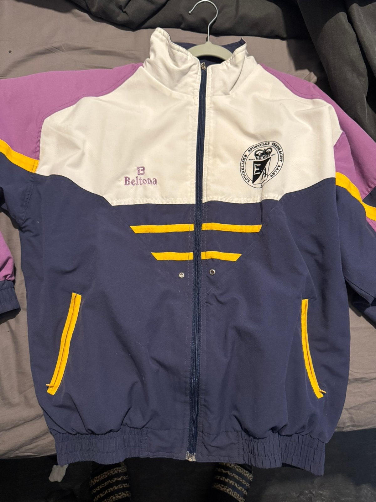 Trainingsvest Eendracht Aalst 1995, Kleding | Heren, Jassen | Zomer, Ophalen of Verzenden, Zo goed als nieuw