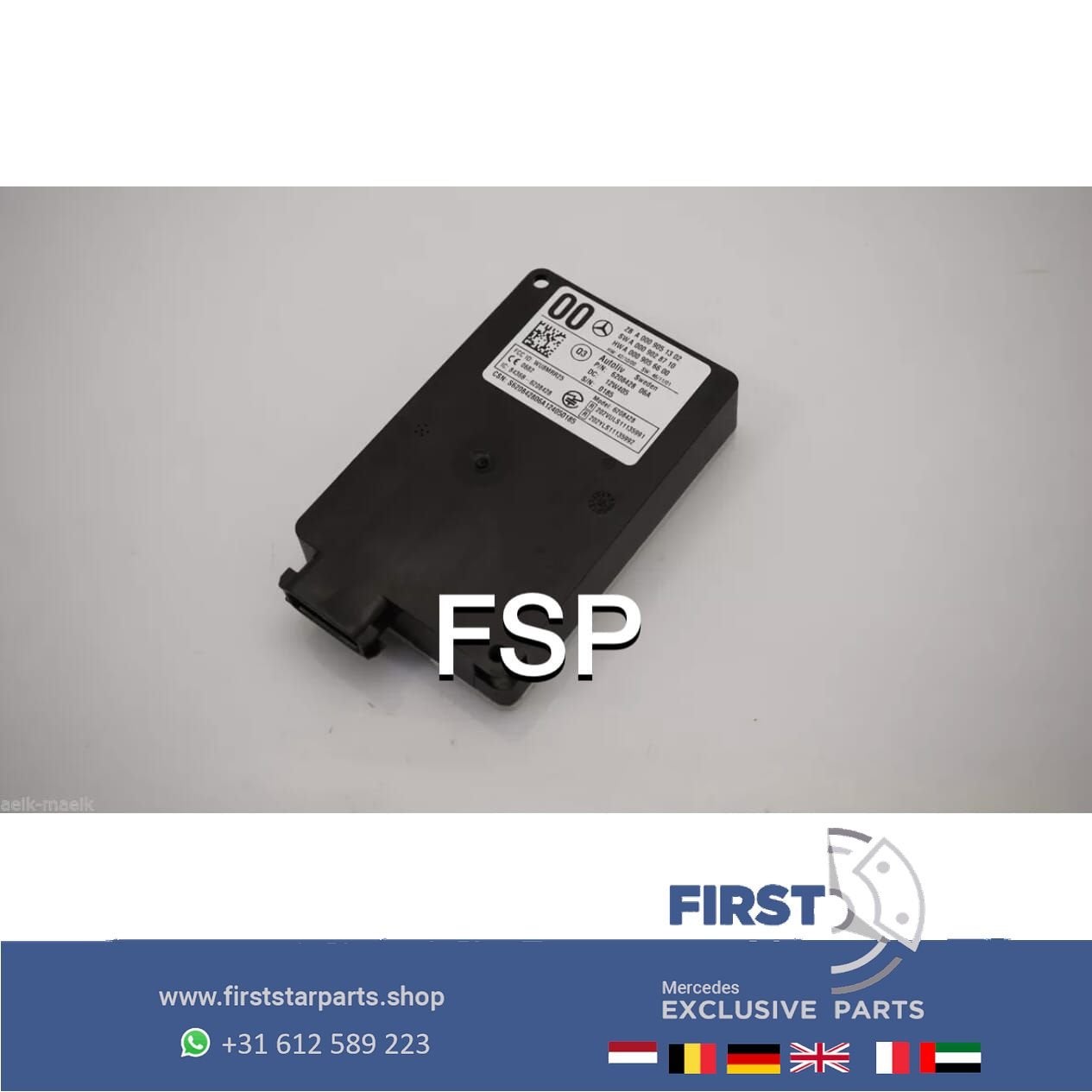 A0009051302 radar sensor Mercedes ML GL GLE GLS W166 W176 W2, Gebruikt, -, Ophalen of Verzenden, -