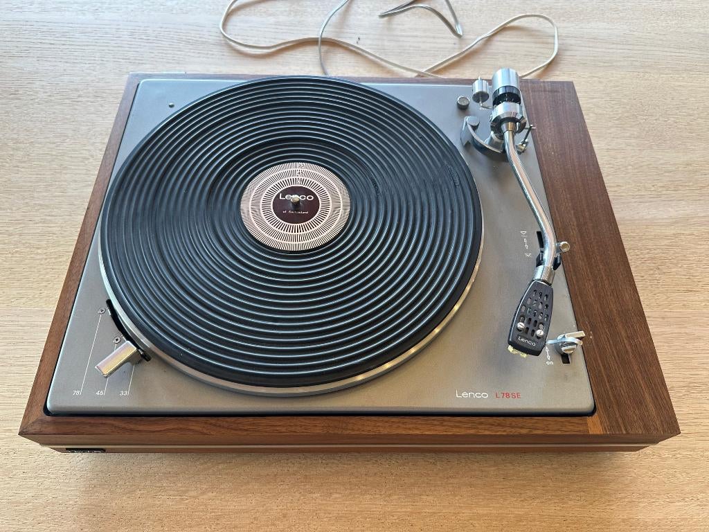 Lenco L78SE platenspeler, TV, Hi-fi & Vidéo, Tourne-disques, Enlèvement, Comme neuf, Tourne-disque, Autres marques