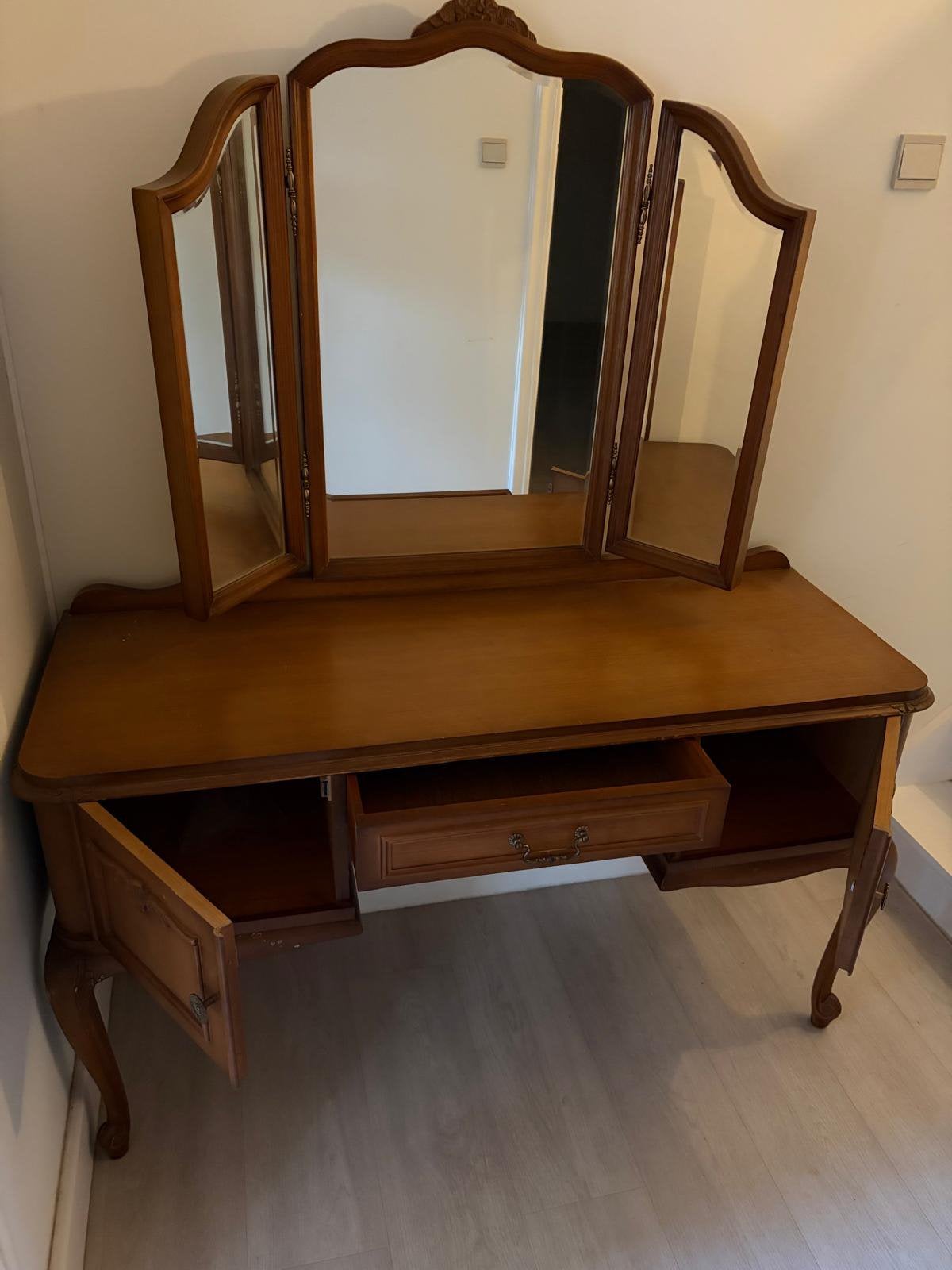 Armoire à glace, Maison & Meubles, Enlèvement, Comme neuf, Bois