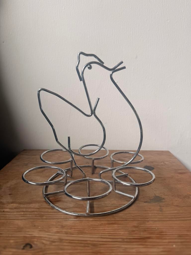 Eierhouder Kip, Huis en Inrichting, Keuken | Servies, Zo goed als nieuw, Ophalen